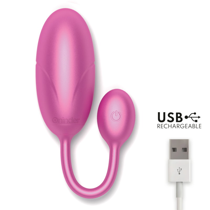 ONINDER - TOKYO HUEVO VIBRADOR ROSA 7.5 X 3.2 CM - APP GRATUITA - Image 5