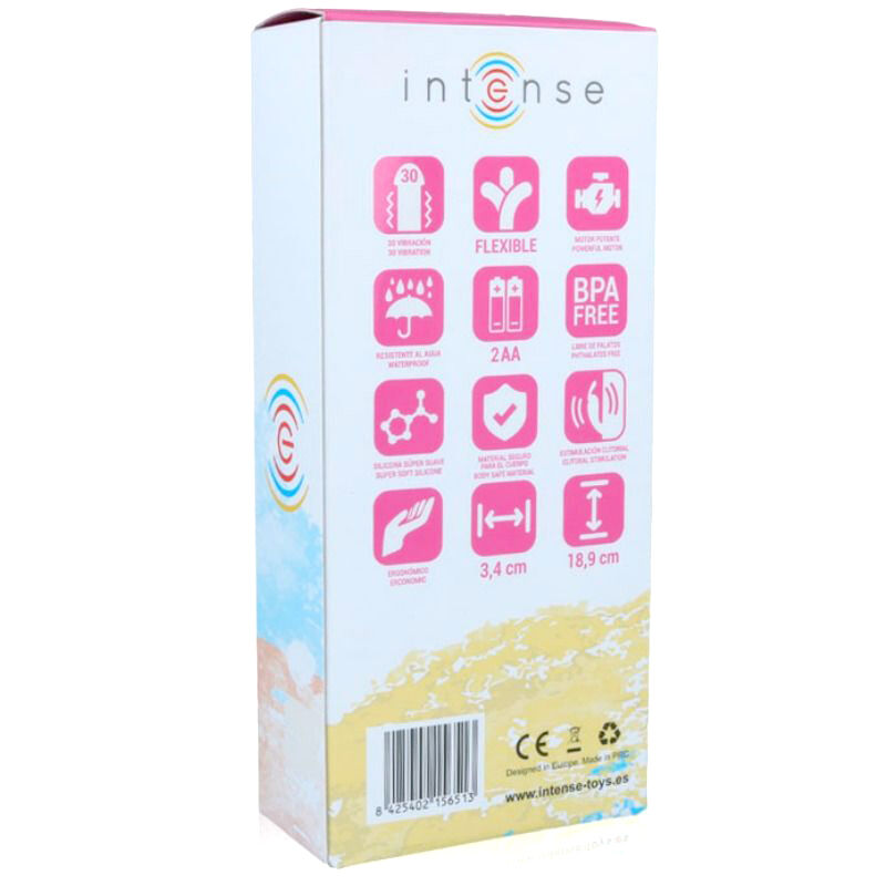 INTENSE - HILARI PINK SILICON LUXE VIBRATOR - Image 4