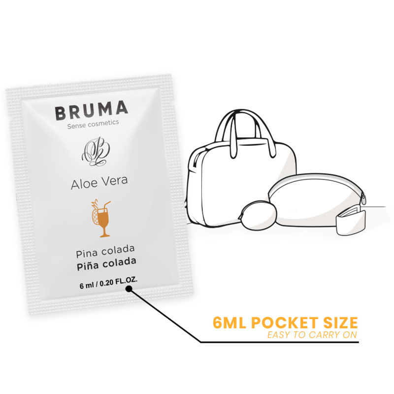 BRUMA - ALOE VERA SLIDING GEL PINA COLADA FLAVOR 6 ML - Image 5