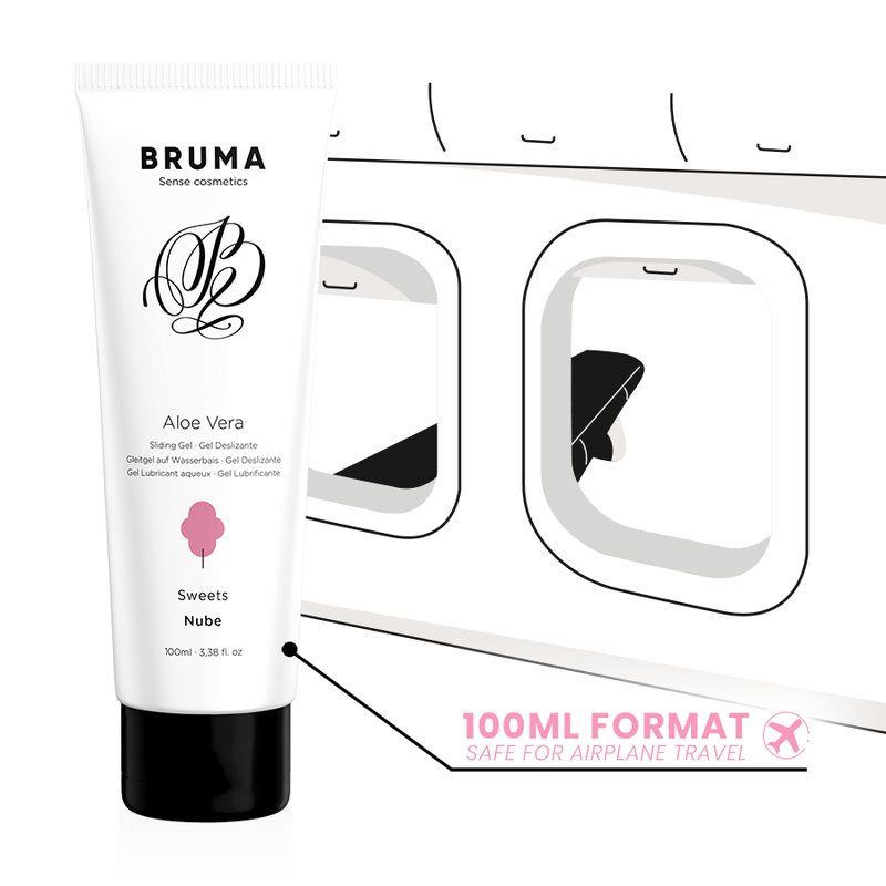 BRUMA - ALOE VERA SLIDING GEL SWEETS FLAVOR 100 ML - Image 4