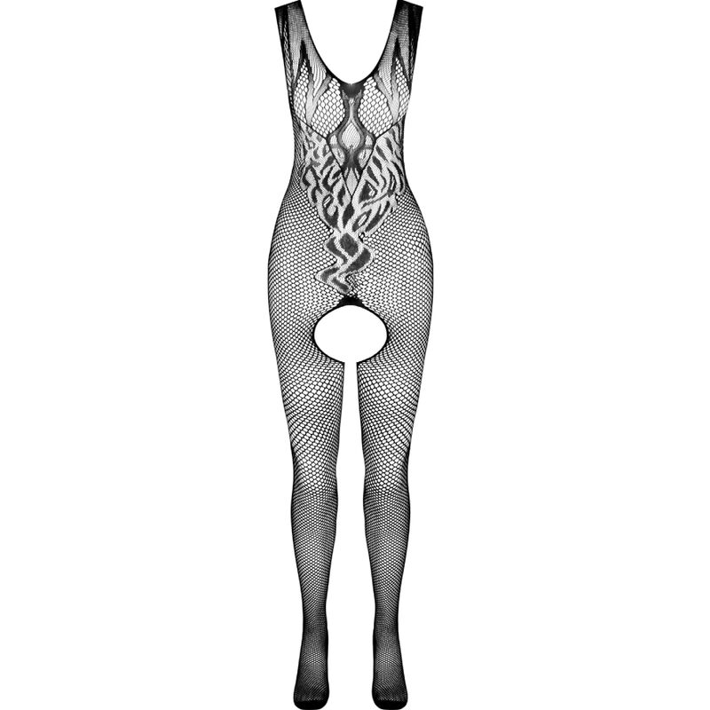 PASSION - BS098 BODYSTOCKING NEGRO TALLA UNICA - Image 5
