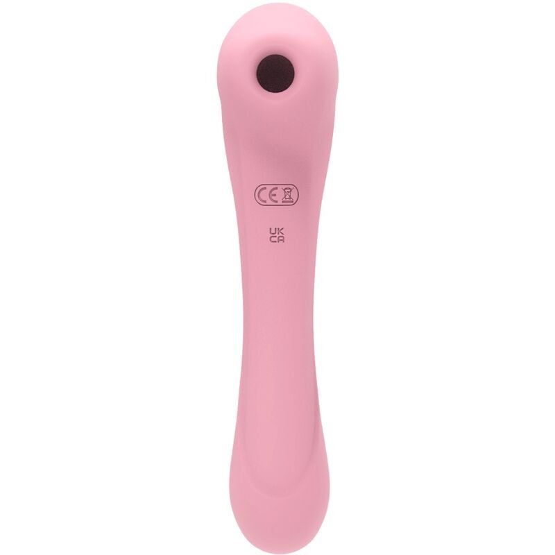 FEMINTIMATE - DAISY MASSAGER SUCTION AND VIBRATOR PINK - Image 3