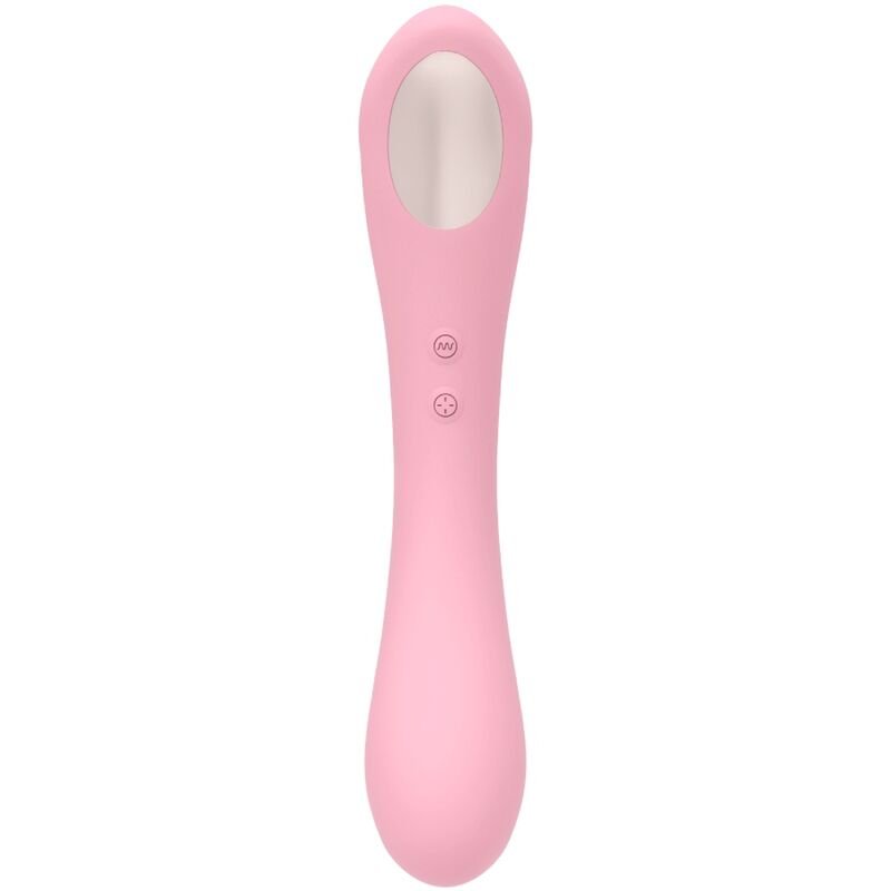 FEMINTIMATE - DAISY MASSAGER SUCTION AND VIBRATOR PINK - Image 4