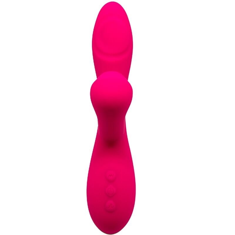 ALIVE - CARIBBEAN SHINE VIBRATOR SUCTION CUP FUCHSIA - Image 3