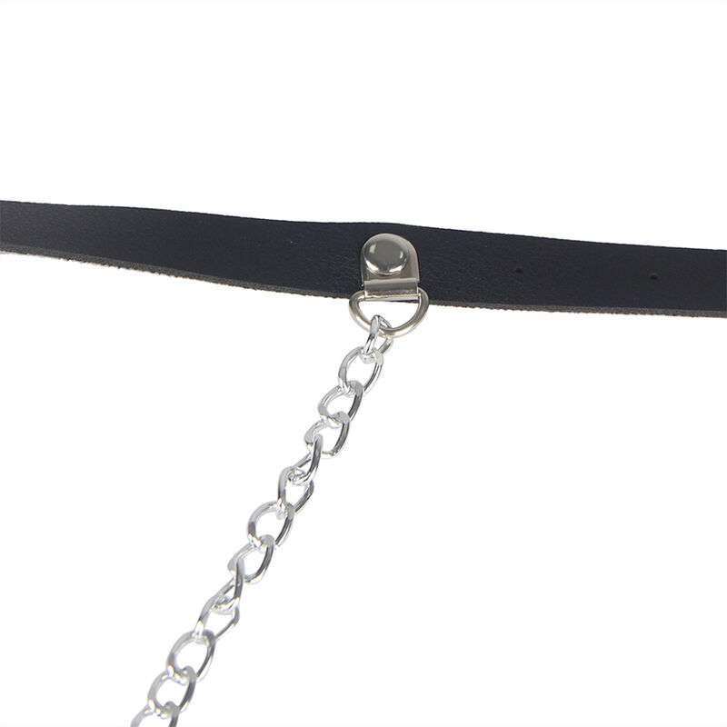 SUBBLIME - LEATHER BELT HARNESS BLACK ONE SIZE - Image 5