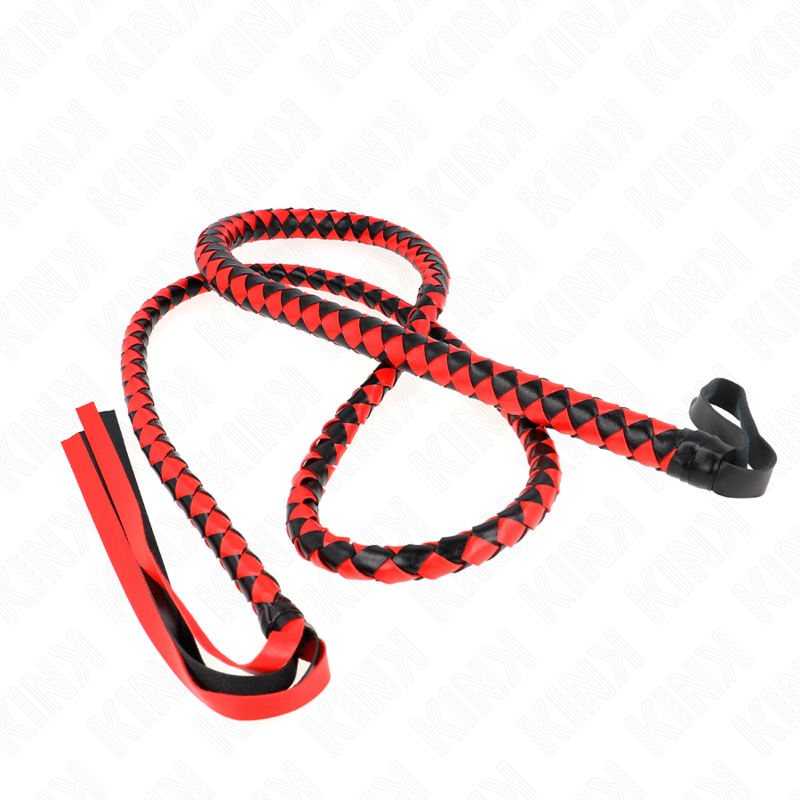KINK - RED LONG SNAKE WHIP 210 CM - Image 3