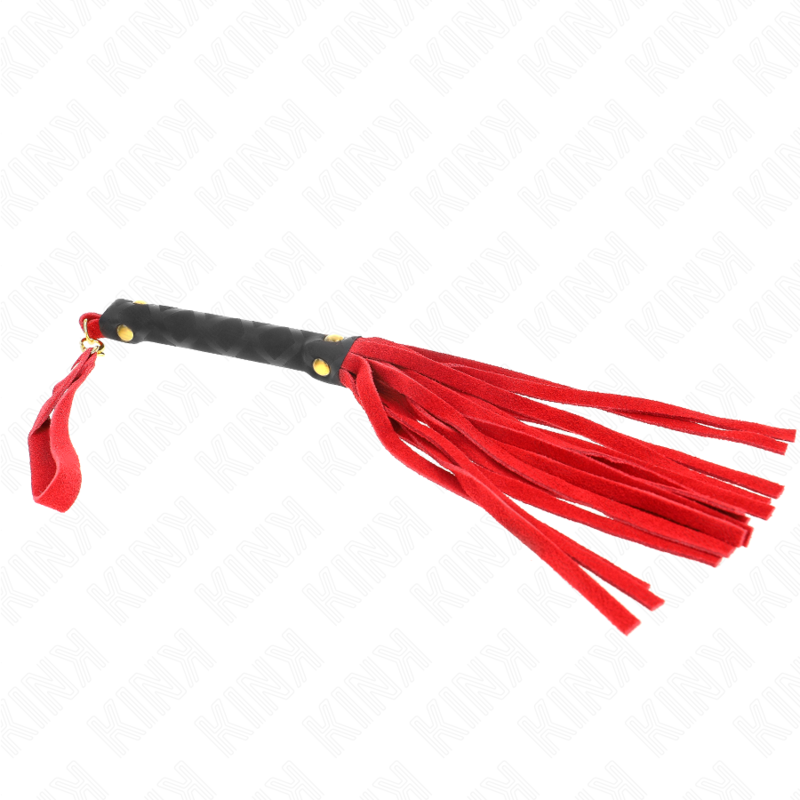 KINK - RED SUEDE MINI WHIP 30 CM - Image 4