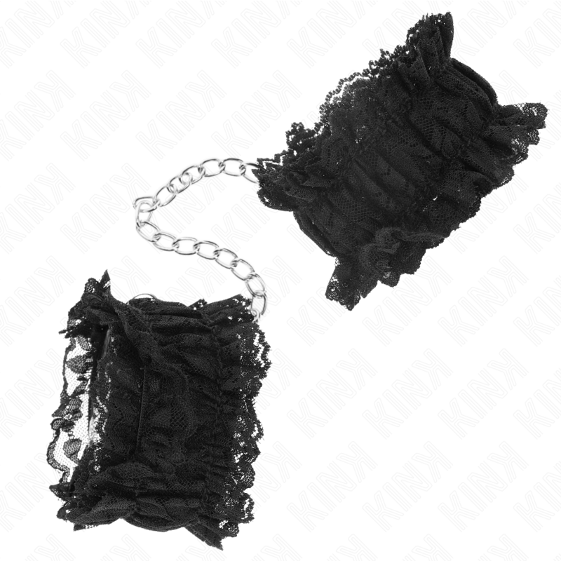 KINK - LACE ELASTIC WRIST RESTRAINTS NEGRO - Image 3
