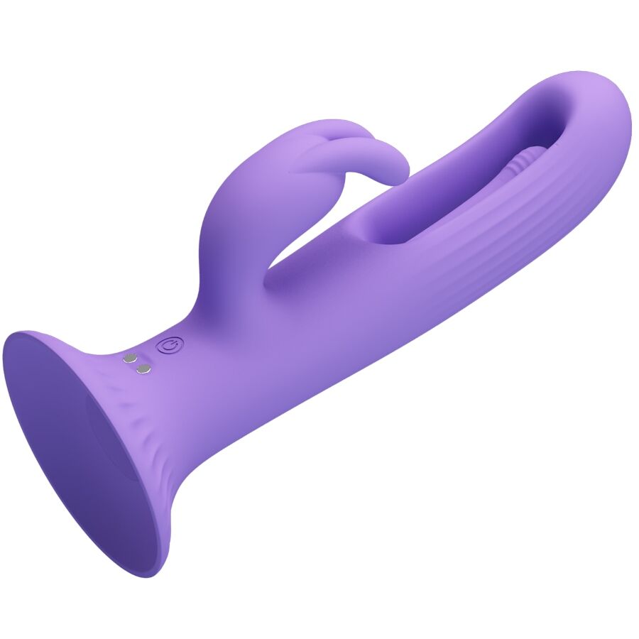 PRETTY LOVE - KILLMOULIS RABBIT VIBRATOR 12 VIBRATION MODES PURPLE - Image 3
