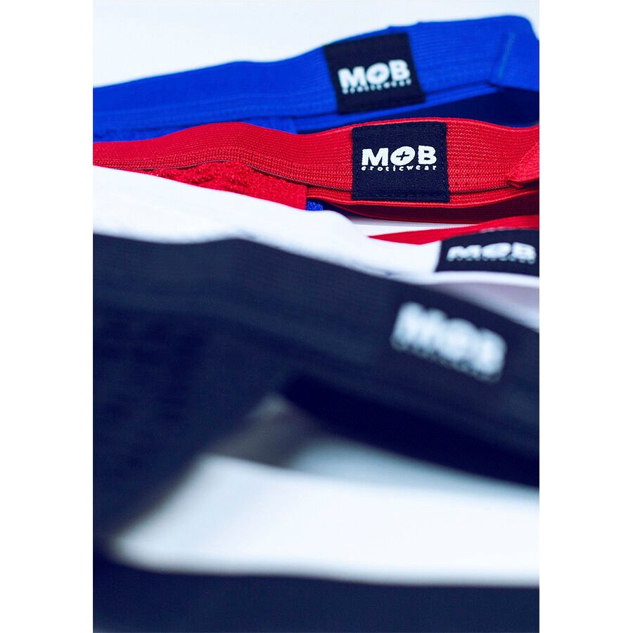 MOB - BAÑADOR FETISH JOCKSTRAP AZUL TALLA S - Image 3