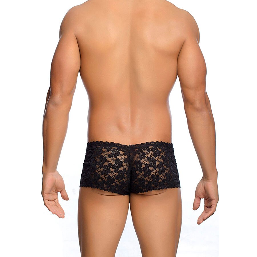 MOB - BOXER ENCAJE NEGRO TALLA S/M - Image 3