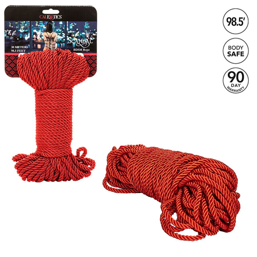 CALEXOTICS - SCANDAL RED BDSM ROPE 30 M - Image 3
