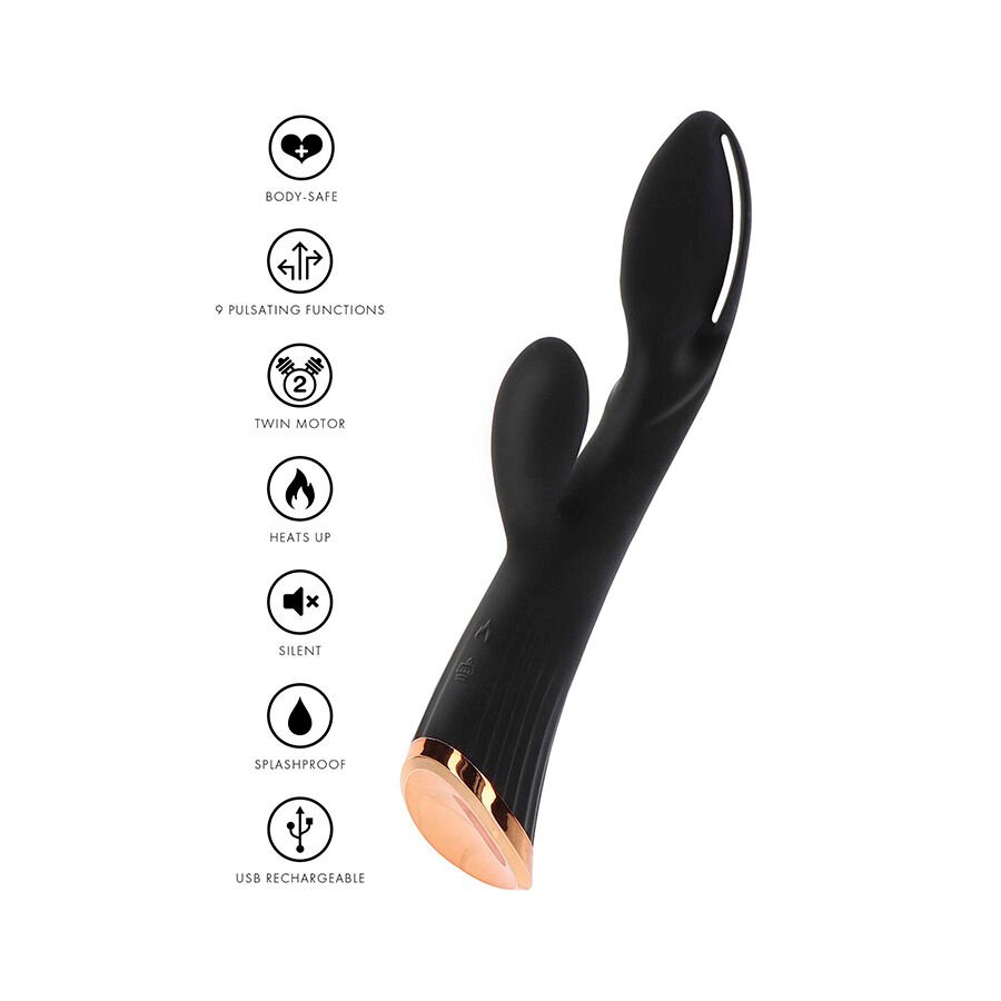TOYJOY - IVY CASSIA XTRA INTENSE VIBRATOR CLITORIS STIMULATOR BLACK - Image 5