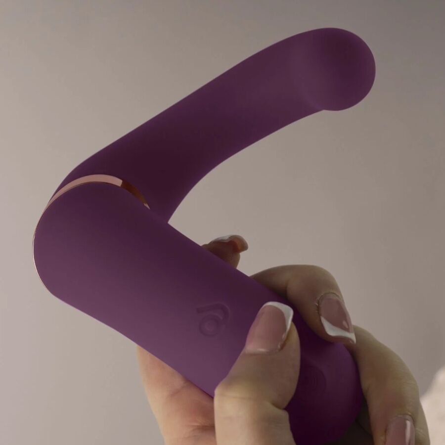 ROCKS-OFF - GEMINI DUAL VIBRATOR G-SPOT CLITORIS STIMULATOR PURPLE - Image 4
