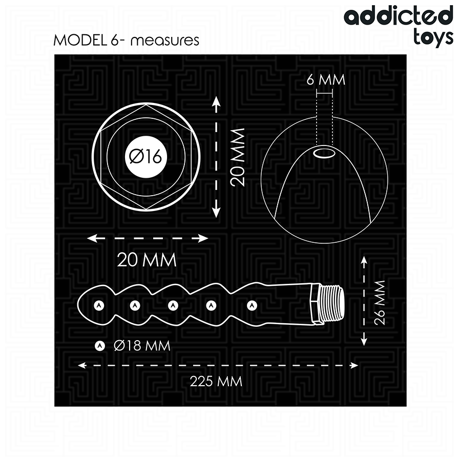 ADDICTED TOYS - ANAL CLEANER WITH UNIVERSAL ADAPTER MODEL 6 - Image 5
