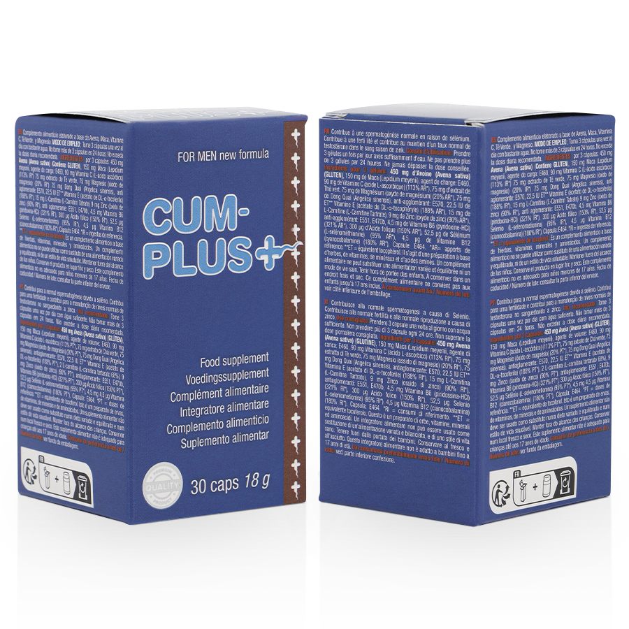 Cum Plus Food supplement for sperm quality and male well-being - Image 3