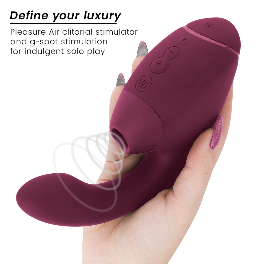 WOMANIZER - DUO NEXT DUAL CLITORAL G-SPOT STIMULATOR DUSKY PINK - Image 3