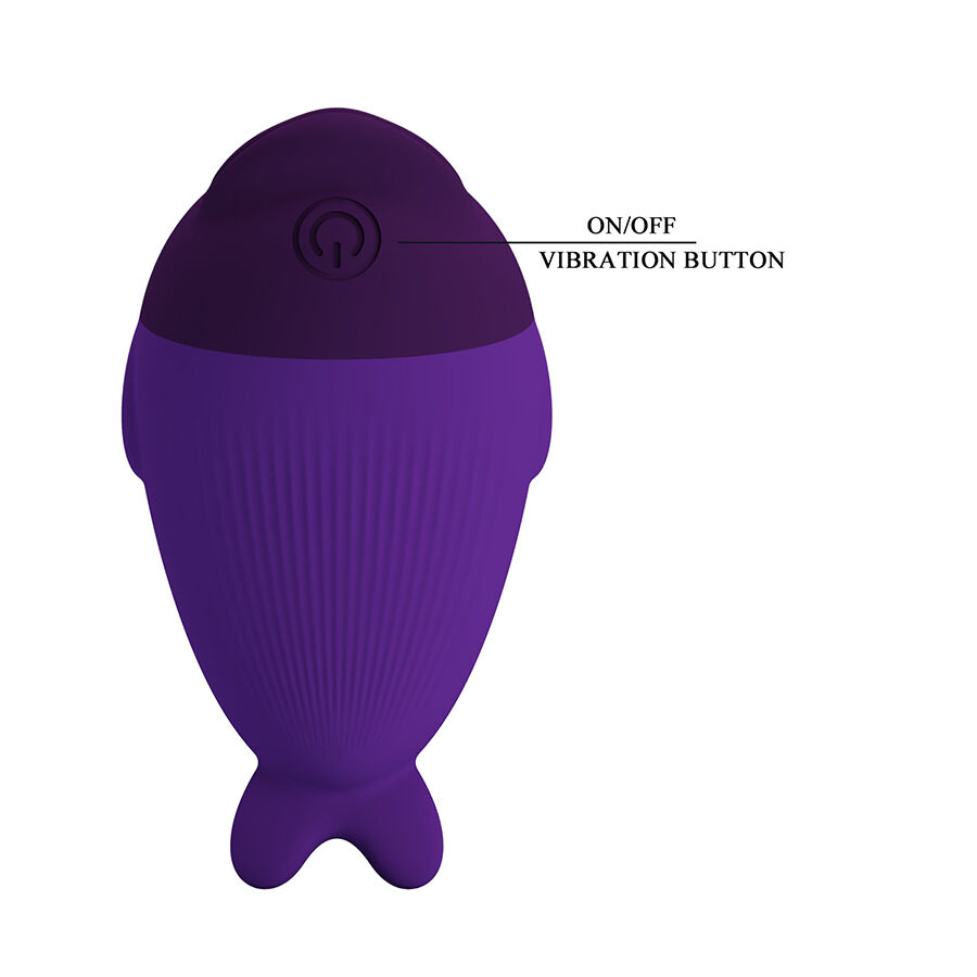 PRETTY LOVE - DOLPHIN MINI VIBRATOR WITH CLIP - Image 5