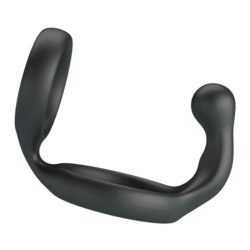 CRAZY BULL - FLORIAN DOUBLE COCK AND BALL RING BLACK - Image 5