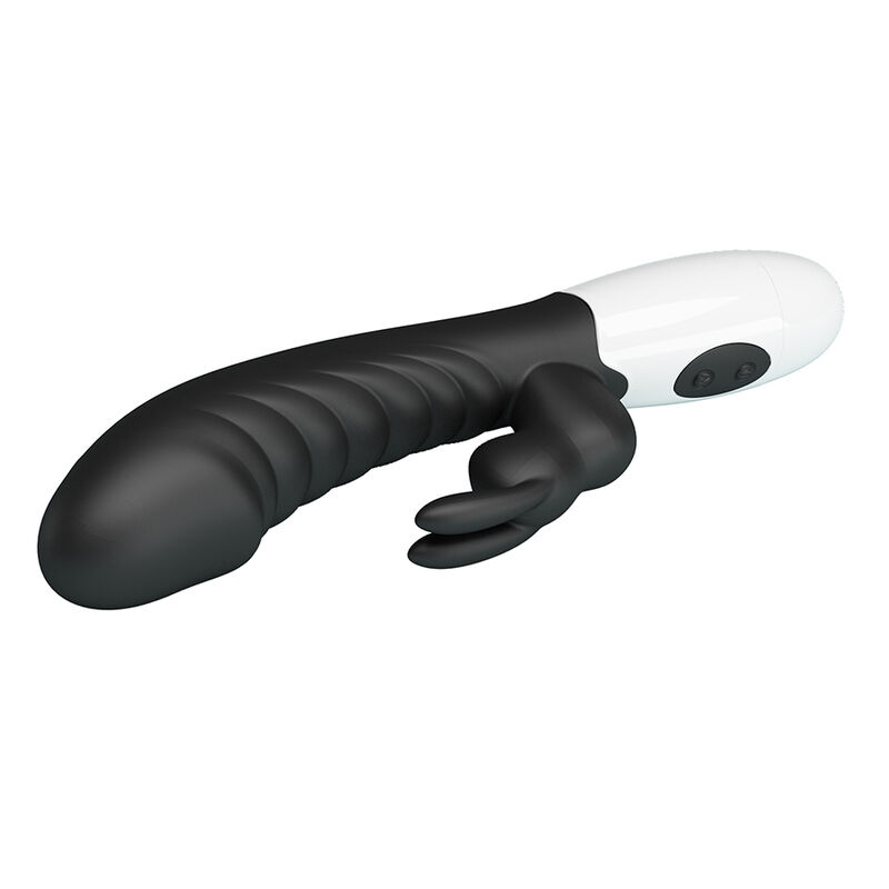 PRETTY LOVE - NAUGHTY BUNNY 30 FUNCTION RABBIT VIBRATOR BLACK - Image 3