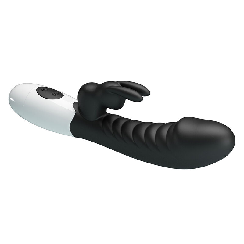 PRETTY LOVE - NAUGHTY BUNNY 30 FUNCTION RABBIT VIBRATOR BLACK - Image 4