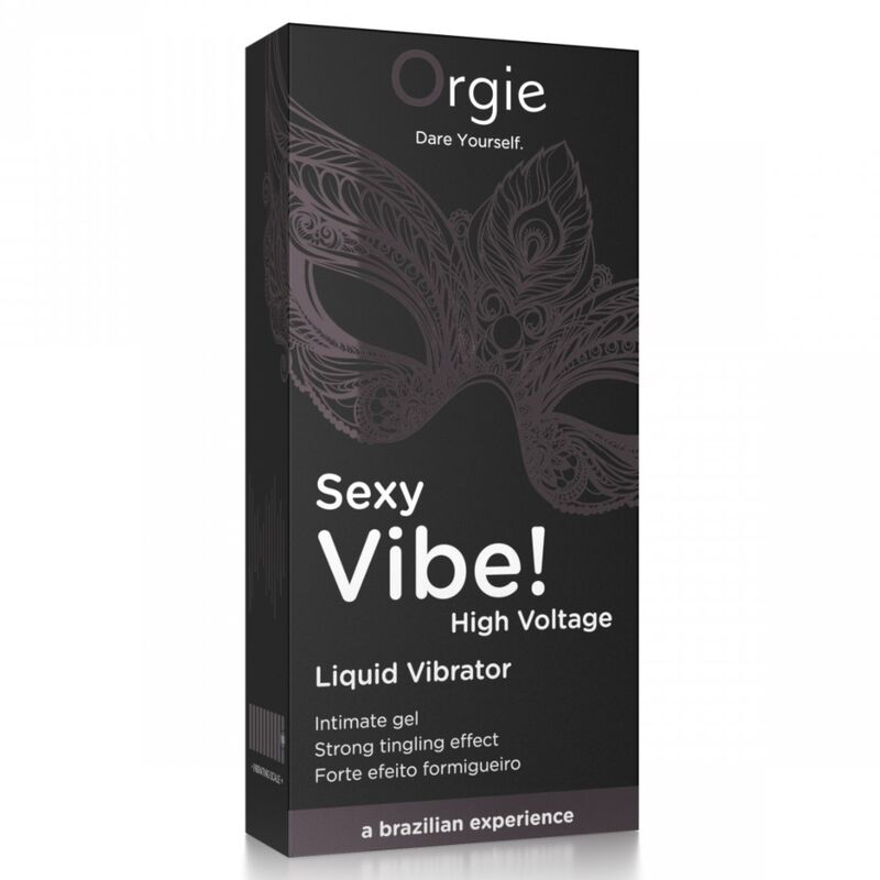 ORGIE - SEXY VIBE! HIGH VOLTAGE EXTRA STRONG LIQUID VIBRATOR 15 ML - Image 3