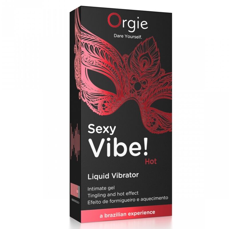ORGIE - SEXY VIBE! HOT WARMING LIQUID VIBRATOR 15 ML - Image 3
