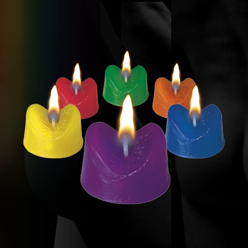 SPENCER FLEETWOOD - BLAZING BOOTY ANUS CANDLES ANUS-SHAPED NOVELTY PARTY CANDLES - Image 4