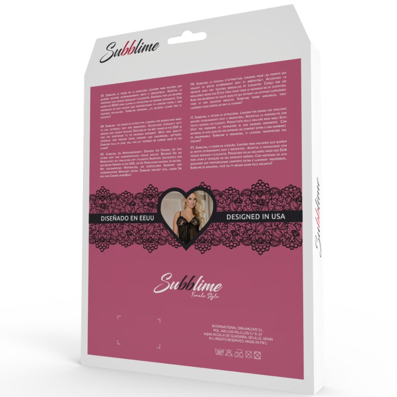 SUBBLIME - TEDDY MANGA NEGRO S/M - Image 5