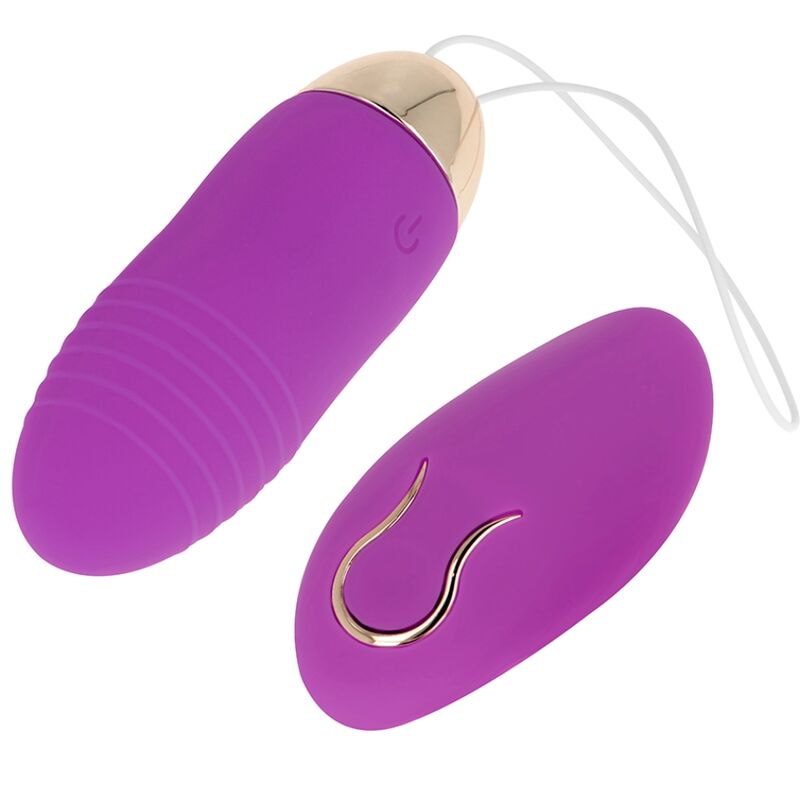 OHMAMA - REMOTE CONTROL VIBRATING EGG 10 SPEEDS PURPLE - Image 3